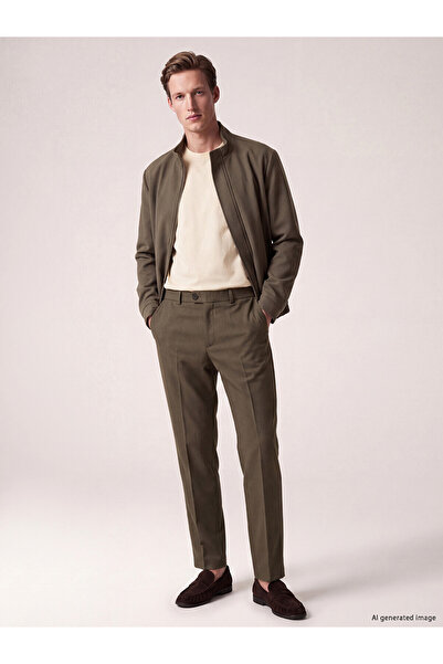 LC Waikiki Nevavm with Difference Southblue Brown Regular Fit Men's Trousers