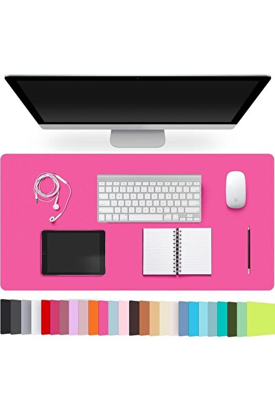 GENERAL Leather Desk Pad Protector,Non-Slip Desk Pad(Dark Gray, 31.5" x 15.7")