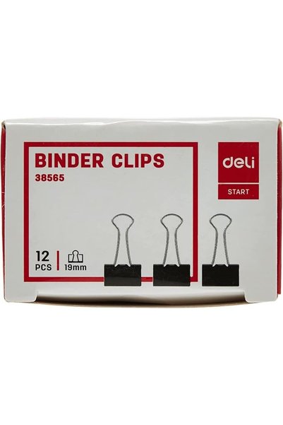 Deli E38565 Binder Clips
