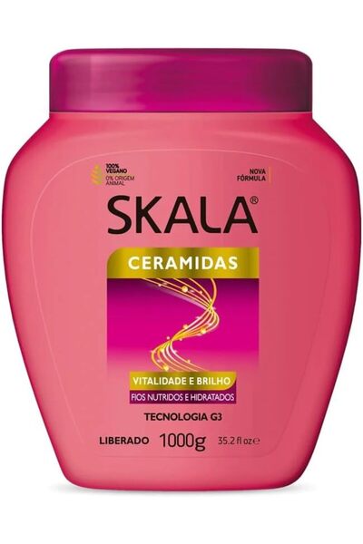 SKALA EXPERT كريم السيراميد المرطب ومعالج الشعر، 1 كجم