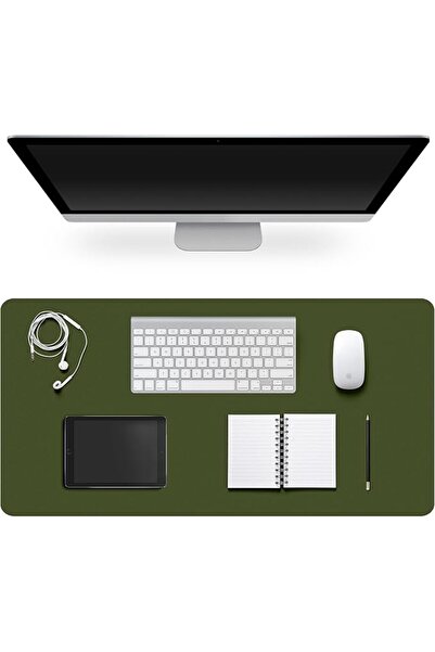 GENERAL Leather Desk Pad Protector,Non-Slip Desk Pad(Dark Gray, 31.5" x 15.7")