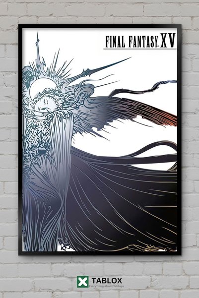 tablomaxtbx Final Fantasy XV Game Art Character Αφίσα Διακόσμηση Τοίχου Πλαίσ...