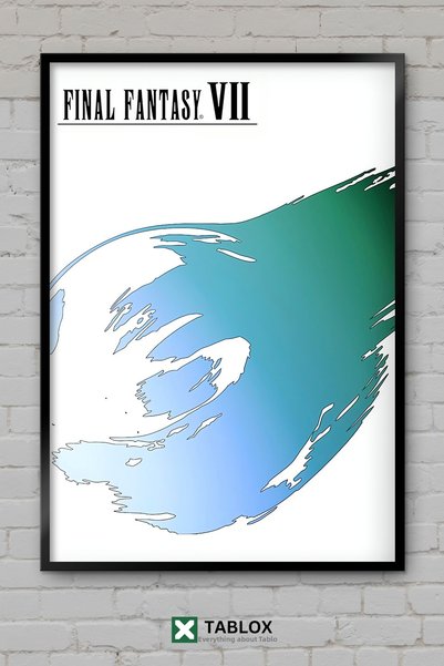 tablomaxtbx Final Fantasy Vii Video Game RPG Poster fantastic Tablou decorati...