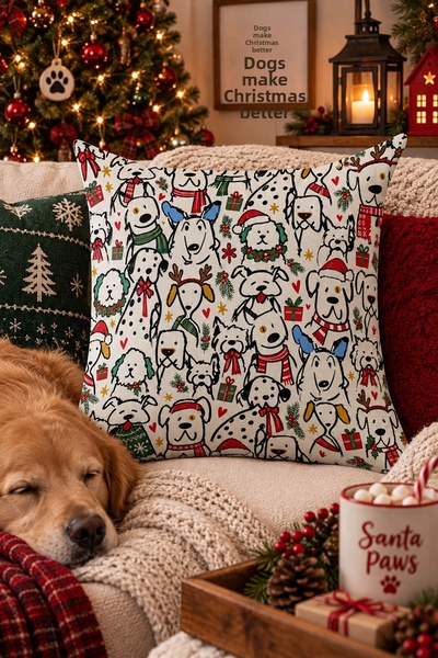 Evdek Christmas Double-Sided Printed Throw Pillow Cover 6Echd29