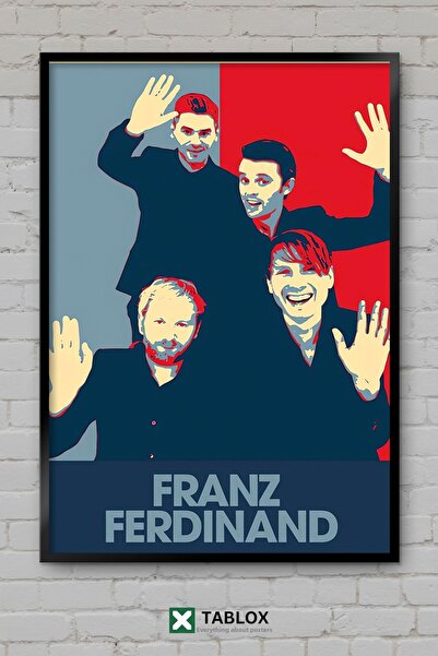 tablomaxtbx Franz Ferdinand Group Ροκ Μουσική Τέχνη Αφίσα Διακόσμηση Τοίχου Δ...