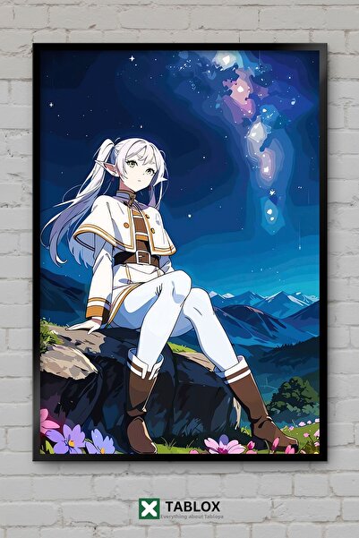 tablomaxtbx Frieren Anime Manga Magician Fantastic Elf Personaj Tablou decora...
