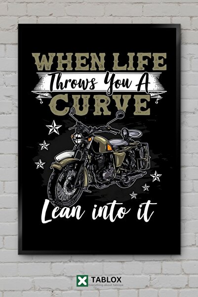 tablomaxtbx Motociclete amuzante Motociclete Artă grafică Decor de perete Asp...