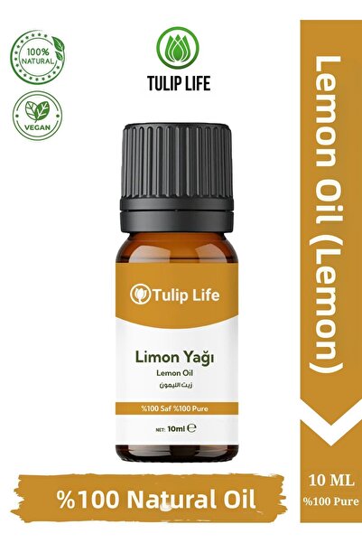 Tuliplifeoffical Lemon Oil 100% Pure and Natural (Lemon Oil) 10 ml