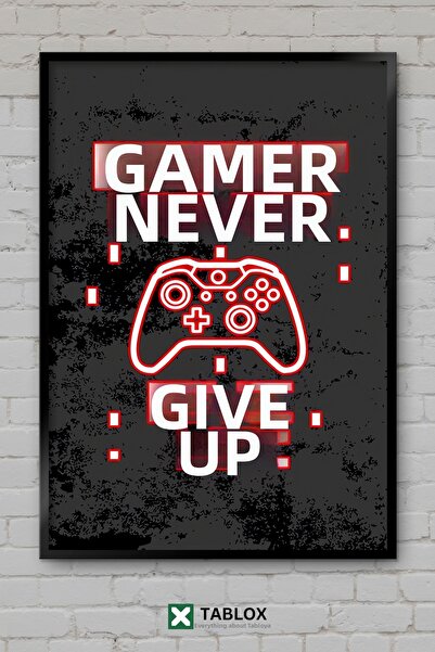 tablomaxtbx Ouanguri Game Zone Quotes Decor de perete artistic Tablou decorat...