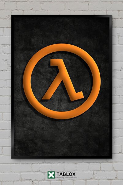 tablomaxtbx Αφίσα τέχνης επιστημονικής φαντασίας Half Life Hl Game, Διακοσμητ...