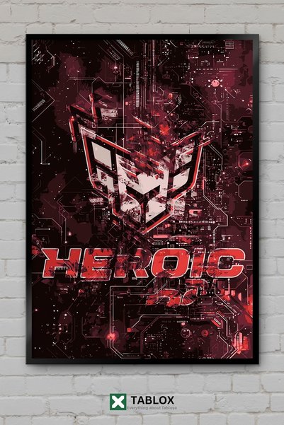 tablomaxtbx Poster eroic, fantastic, cu aspect minimalist, tablou decorativ d...