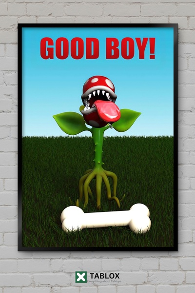 tablomaxtbx Good Boy Good Dog Render 3D Artă digitală Tablou decorativ înrăma...