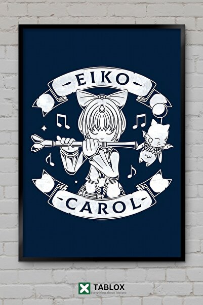 tablomaxtbx Final Fantasy IX Eiko Art Character Game Decor de perete Tablou d...