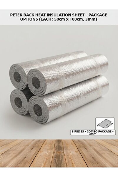 KL HOME Honeycomb Back Heat Insulation Sheet Foil Coated Polyethylene 3 mm (5...
