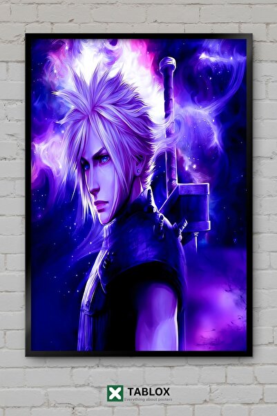 tablomaxtbx Final Fantasy Aura Effect Artă pentru jocuri Decor de perete cu n...