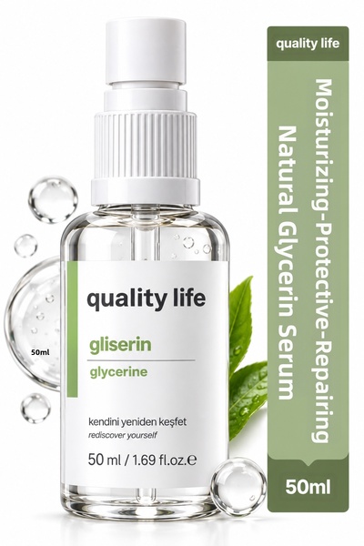 Quality Life Herbal Glycerin Oil - Pure Natural Glycerin Hair Care Serum and ...