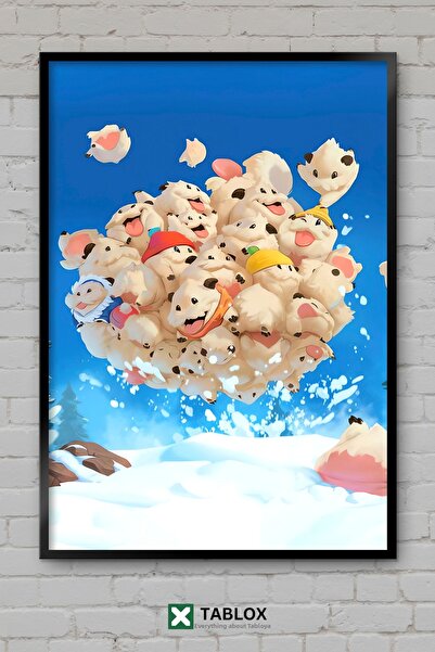 tablomaxtbx League Of Legends Poros Character Art Διακοσμητικός πίνακας τοίχο...
