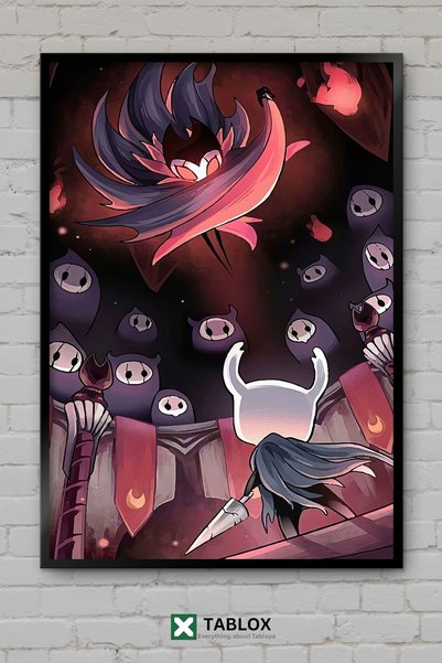 tablomaxtbx Hollow Knight Knight of Darkness Φανταστικό Παιχνίδι Διακοσμητικό...