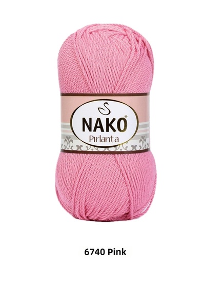 Generic Brand 1 Piece Nako Diamond 100 Grams 225 Meters Amigurumi Bag Baby Kn...