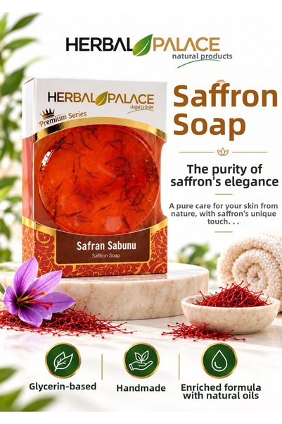 Herbal Palace صابون الزعفران