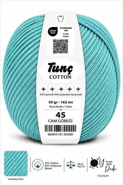 Tunç Cotton Amigurumi Punch Bag and Knitting Yarn Baby Soft Cotton 50 Gr 162 ...