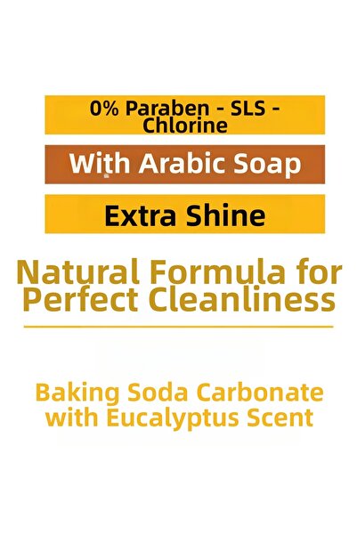 Generic Brand منشفة تنظيف الأسطح الممتازة 100 قطعة مع الصابون العربي