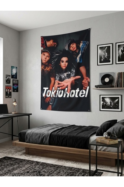 OWLBAG COMPANY Owl Bag Tokio Hotel New Style Patterned Design Wall Tapestry