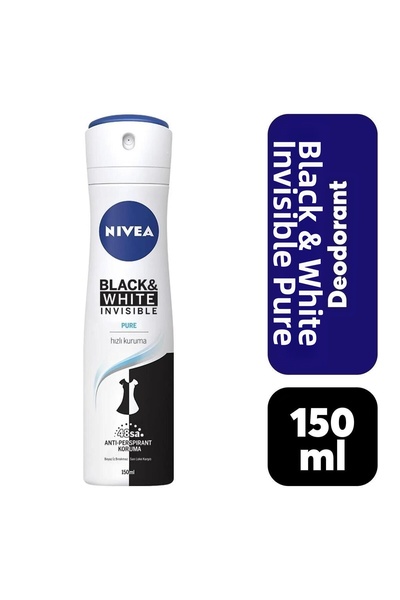 NIVEA Pure Invisible, antiperspirant spray, 150 ml