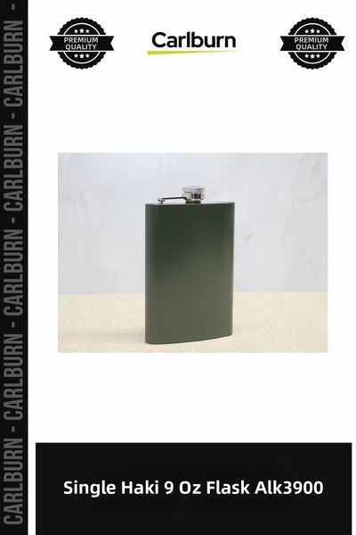 Carlburn Special Production Camping Accessory Single Khaki 9 oz Water Bottle ...