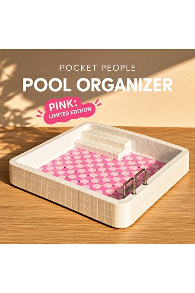 Pocket People Mood Trays Pool Party Mini Pool Decorative Tray Organizer – Jew...