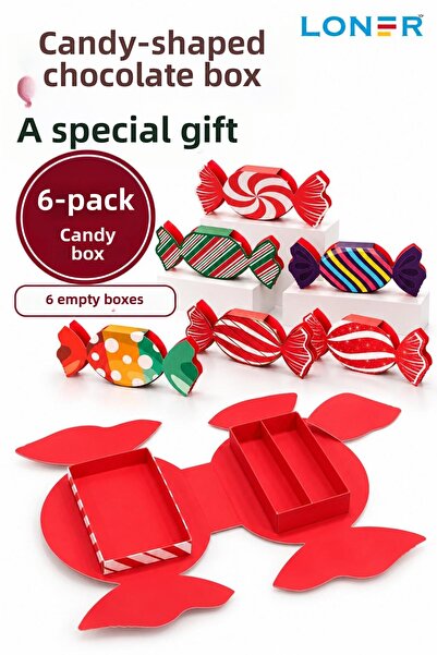 Loner Kutu Chocolate Box Candy Box Gift Box Valentine's Day Gift Box New Year...