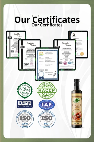 Gökçek Şifa 250 Ml Hazelnut Oil - HAZELNUT OIL
