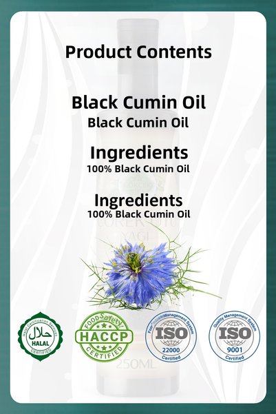 Gökçek Şifa Black Cumin Pure and Natural 250 ml