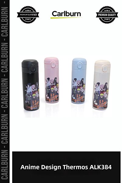 Carlburn Special Edition Beverage Gift Accessory Anime Printed Thermos Alk384