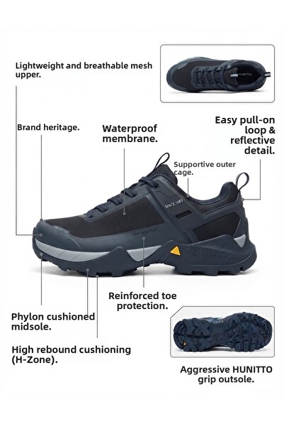 HUMTTO Outdoor Waterproof Hiking Shoes