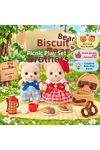 NW NessiWorld 5852 Families Biscuit Brothers Delicious Picnic Set +3 Years
