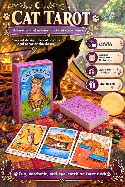 FG KONNİCHİWA The Empress Tarot Deck Classic Tarot Cards