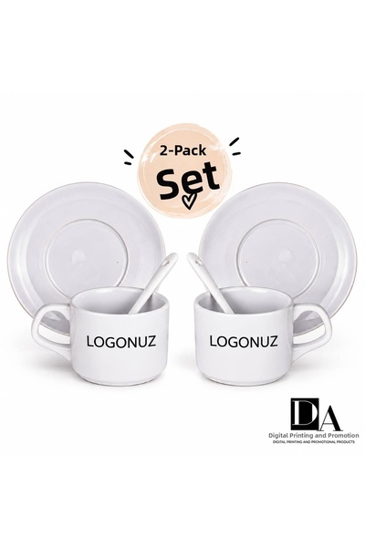 DA DİJİTAL 2-Pack Tea and Coffee Cups, Design Your Own Personalized Cup with ...