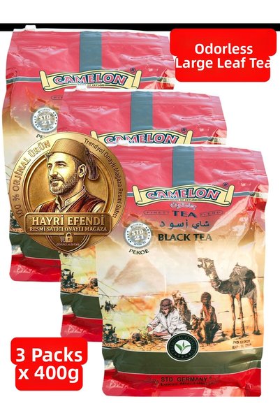 cihan tea كاميلون إتاليمبوت مستورد من سيلان ألمانيا بدون رائحة (3 قطع)