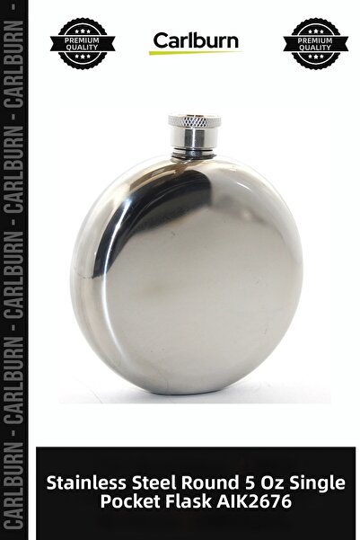 Carlburn Special Production Gift with Pocket, Stylish Metal Stainless Steel R...