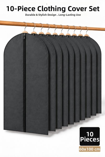 umbellatum Suit Cover Gamboç 10 Pieces 60X100 cm Closet Organizer Organizer B...
