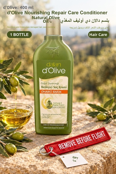 Dalan D'Olive Nourishing Repair Care Conditioner 400 ml X 1 Bottle