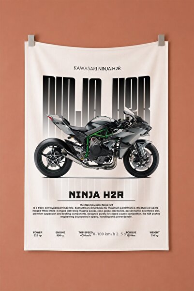 gxe.art NİNJA H2R Tapiserie decorativă de perete
