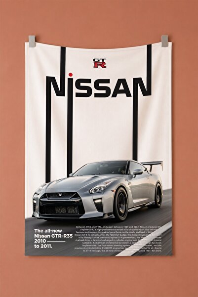 gxe.art NİSSAN GTR R35 Tapiserie decorativă de perete