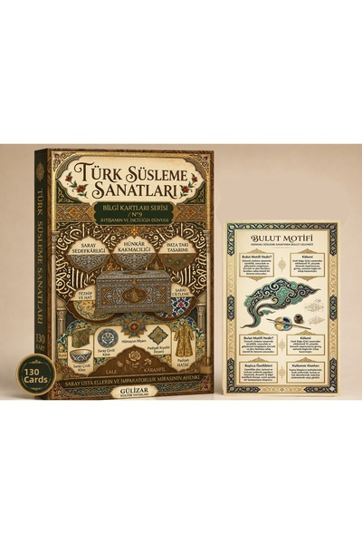 TELLGRAF Turkish Ornamental Arts Themed Card Set (10X15 cm 138 Pieces)