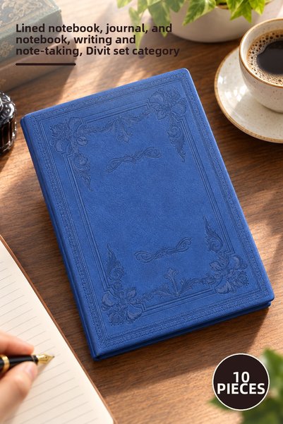 Yenilig 10 Leather Notebooks – Lined Notepad, Journal and Notebook, Writing a...