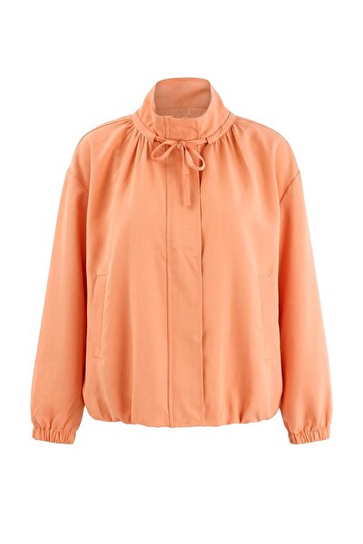 Trendyol Collection معطف برتقالي كبير الحجم TWOAW27AW00037