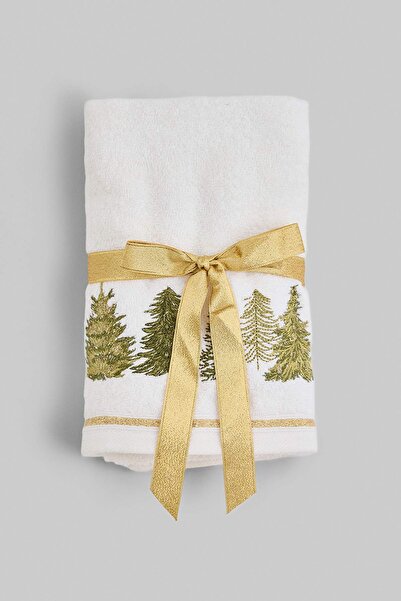 TRENDYOLMİLLA HOME Christmas Themed Embroidered Towel 45X70Cm Tphaw27Hvl00017