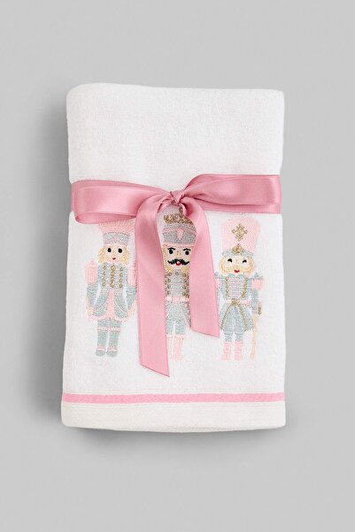 TRENDYOLMİLLA HOME New Year's Concept Embroidered Towel 40X70Cm Tphaw27Hvl00016