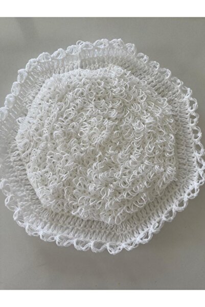 Ev Yapımı Pofuduk Lif - Beyaz
